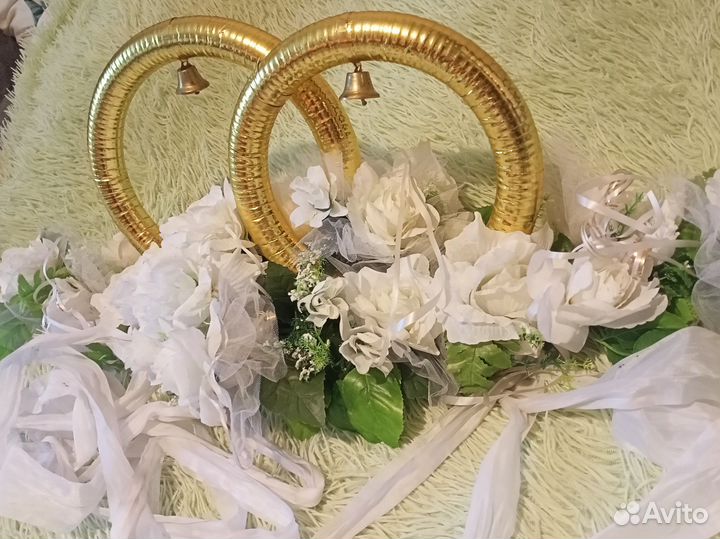 Кольца на машину свадебные продажа