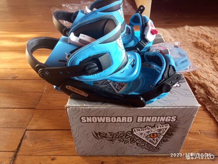 Крепление для сноуборда Black Faire Scoop