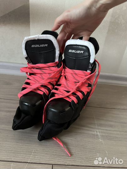 Хоккейные коньки bauer y 9,5