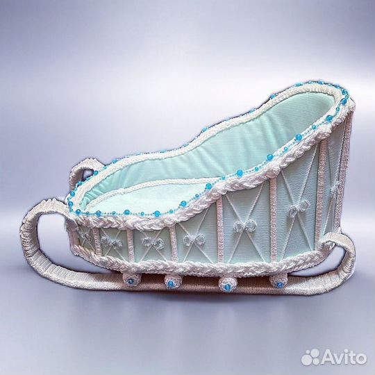 Сани для фотосессии маленьких деток