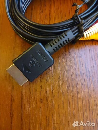 Композитный кабель к PS2 (оригинал)