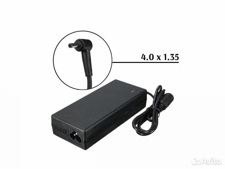 Зарядка ноутбука Asus 19V 1.75A 33W (4.0x1.35) AC