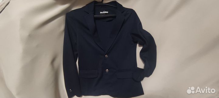 Пиджак трикотажный на мальчика