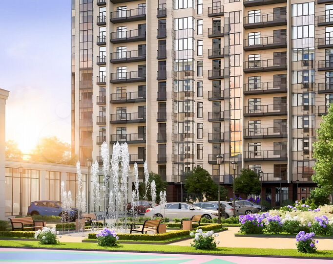 Апартаменты-студия, 17,1 м², 2/11 эт.