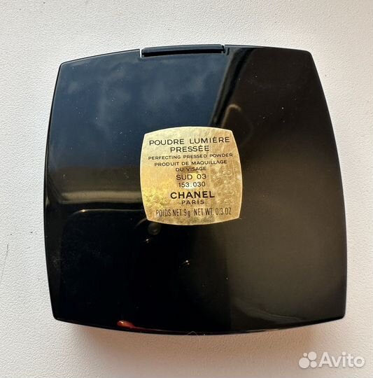Chanel пудра 03 sud винтаж