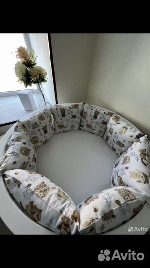 Бортики в детскую кроватку