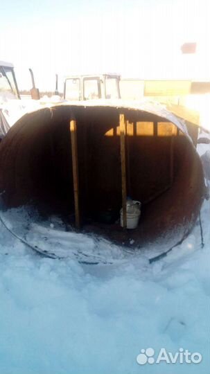 Емкость для воды металлическая