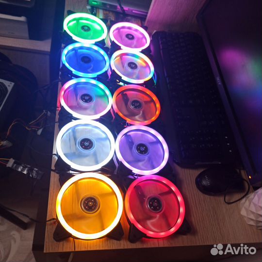 Корпусные вентиляторы 120мм