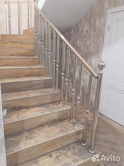 Перила, поручни из нержавеющей стали