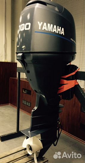Лодочный мотор Yamaha (Ямаха) f100fetl Б/у