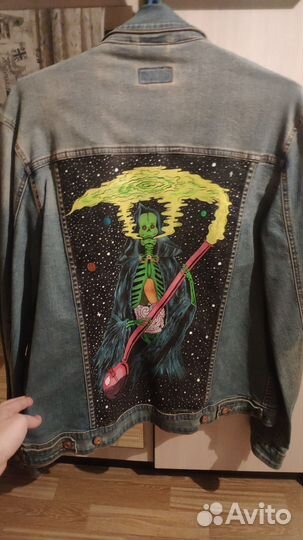 Джинсовая куртка ASOS Custom