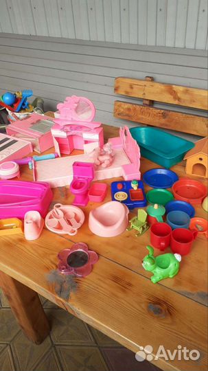 Пакет игрушек и погремушек