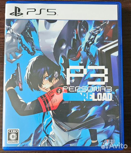 Persona 3 reload (ps5). Диск. Японская версия