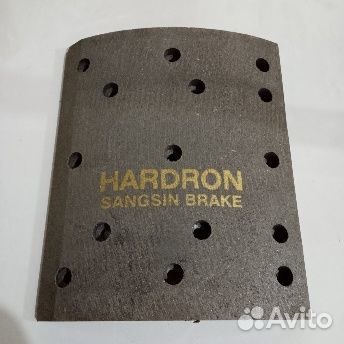 Накладка тормозная hyundai HD170-500 задняя
