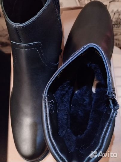 Ботинки мужские зимние 42 размер натуральная кожа