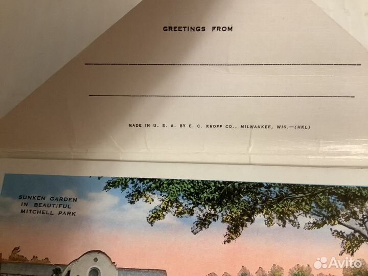 Набор открыток США