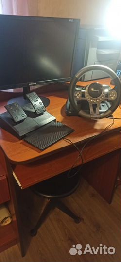 Игровой руль dexp