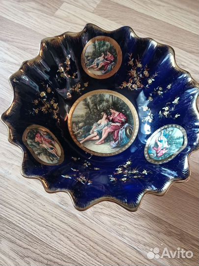 Вазы, конфетницы Lefard кобальт