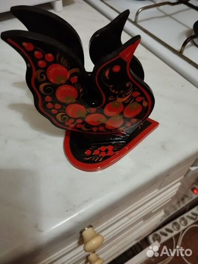 Салфетница хохлома