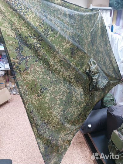 Дождевик-пончо-навес мох и мультик