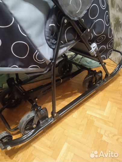 Коляска санки