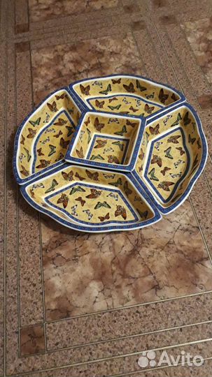 Менажница керамическая