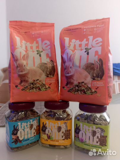 Корм для декоративных кроликов и грызунов