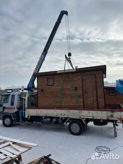 Перевозная баня 2*4