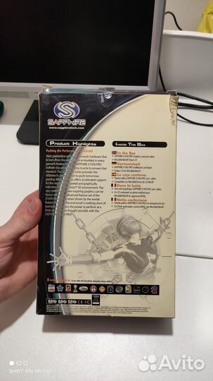 Sapphire x1950pro 512mb AGP (комплект без карты)