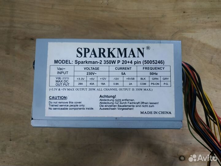 Блоки питания для пк 350W
