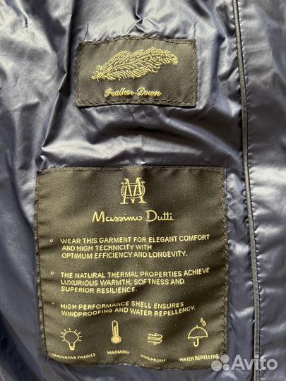 Massimo dutti пальто-пуховик