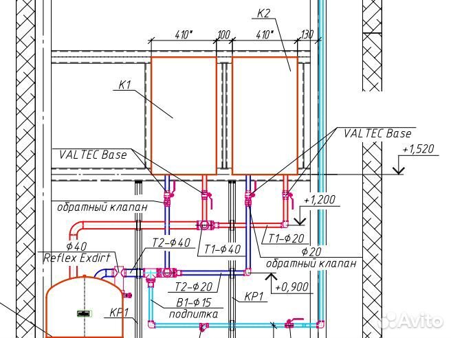 Установка котлов отопления