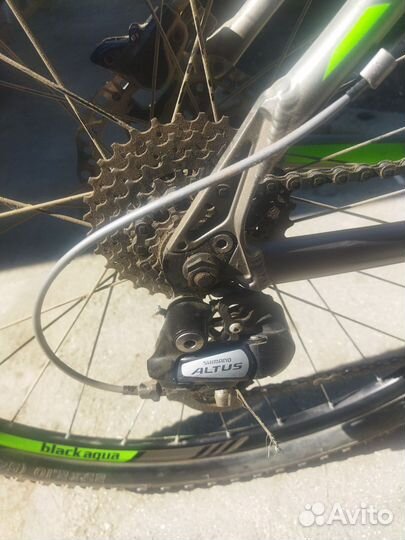 Велосипед black aqua Cross 2992 HD matt