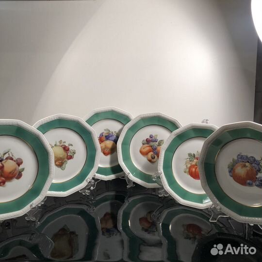 Набор тарелок фрукты германия