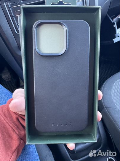 Чехол mujjo iPhone 15 Pro Max