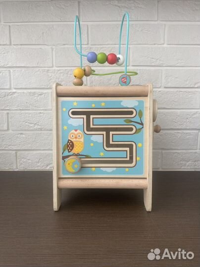 Развивающая игрушка Бизиборд куб