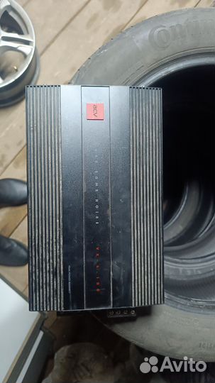 Сабвуфер и усилитель