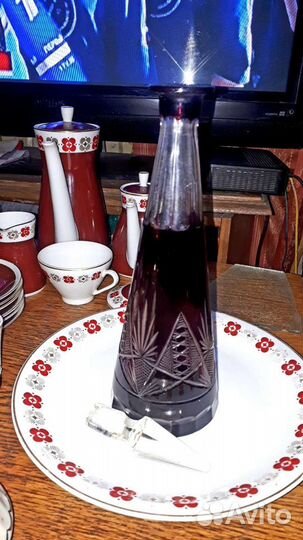 Графин хрустальный СССР