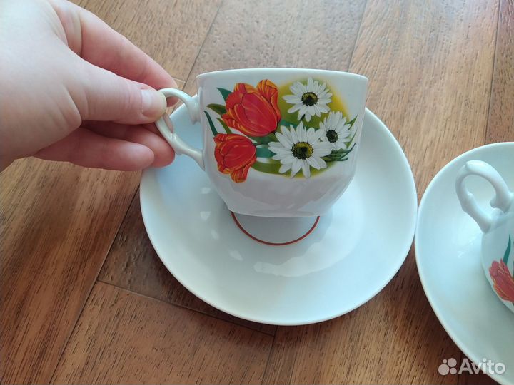 Чайные пары фарфор