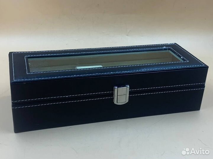 С дефектом 86323 Шкатулка для часов из искусственн