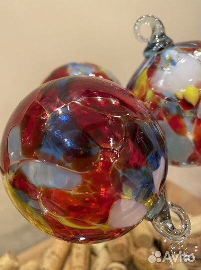 Шары новогодние. Ручная работа