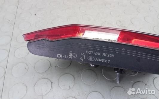 Фонарь левый крышки багажника mercedes benz E-class W212 (6OK60HR01)