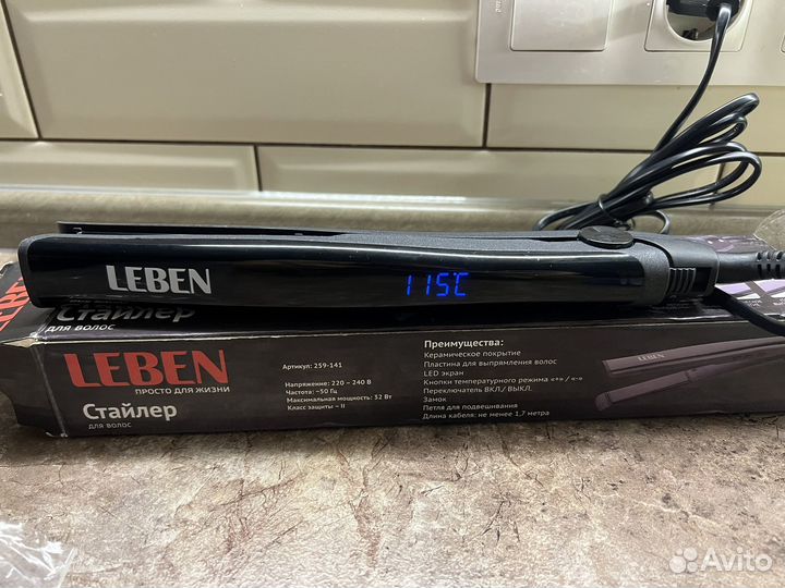 Стайлер для волос. Утюжок для волос Новый
