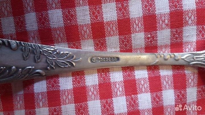 Набор столовых мельхиоровых ложек