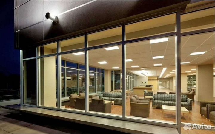 Фасадное алюминиевое остекление от производителя