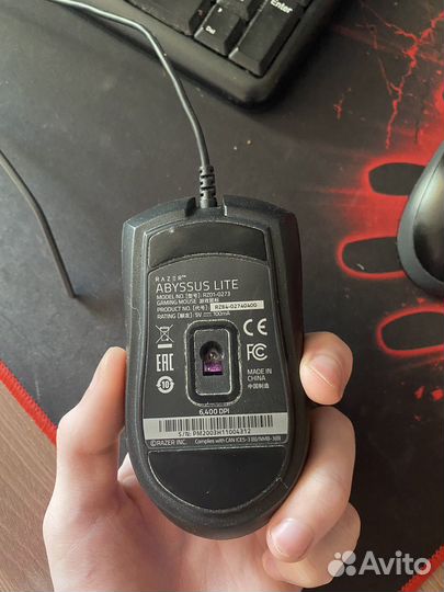 Игровая мышь razer abyssus lite