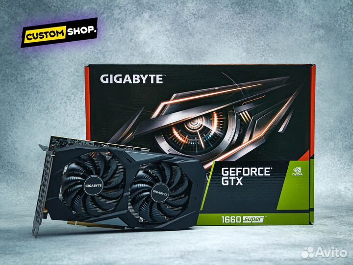 GTX 1660 super 6Gb Gigabyte Гарантия/Trade-in