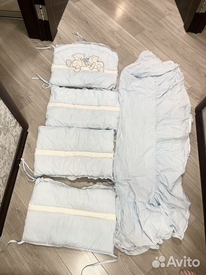 Бортики в детскую кроватку