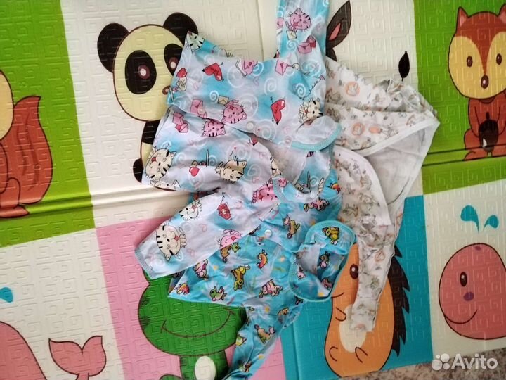 Одежда пакетом для девочки от 0 +