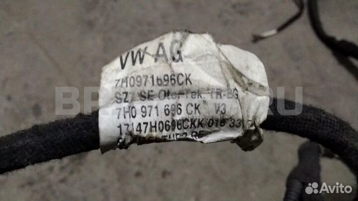 Проводка двери багаж. Фольксваген Транспортер Т5